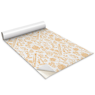 Dekoratív bútor matrica Tészta motívumok