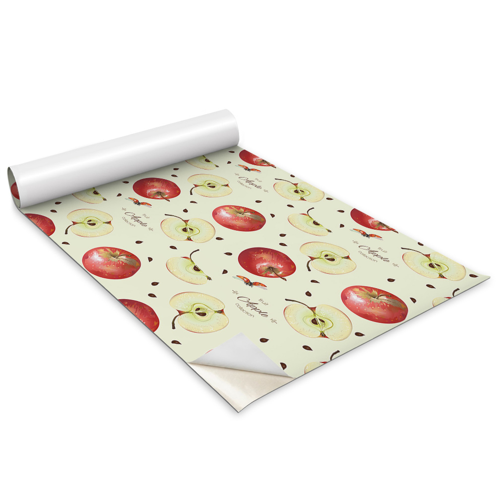 Dekoratív bútor matrica Piros alma