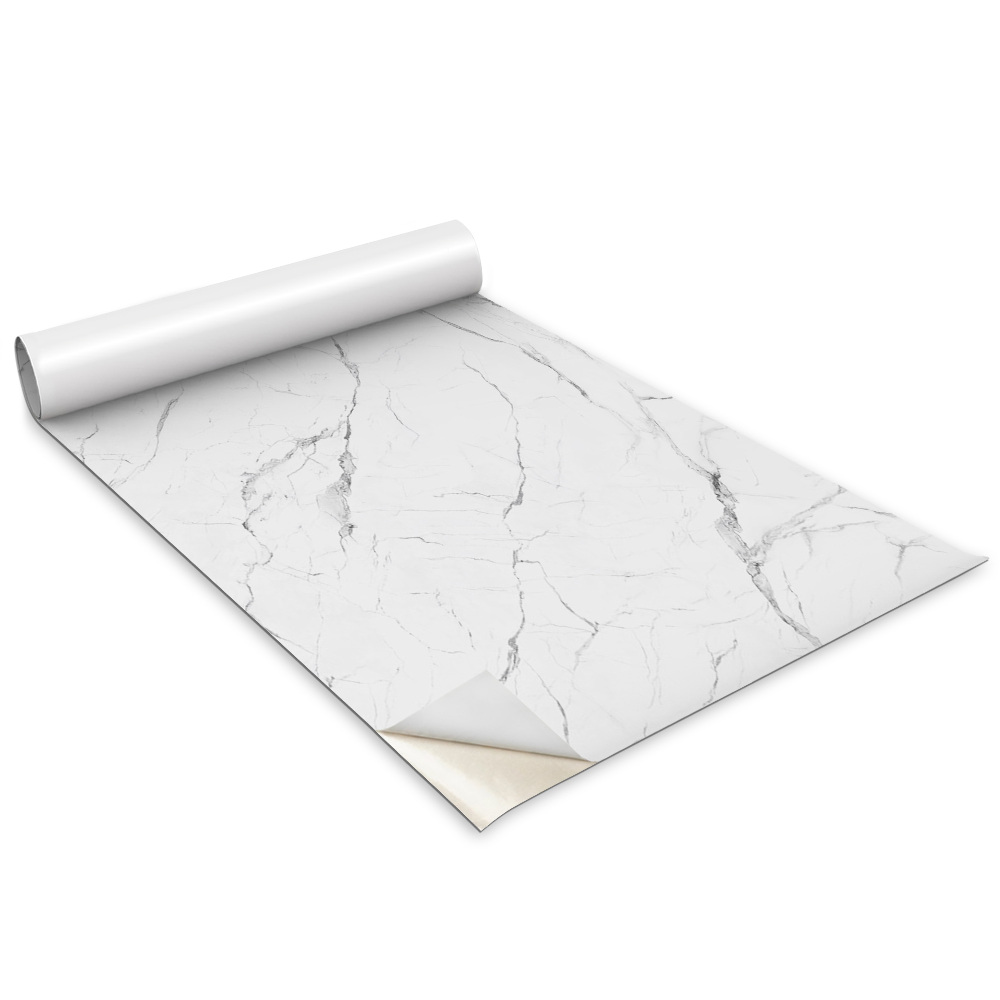 Dekoratív bútor matrica Könnyű márvány