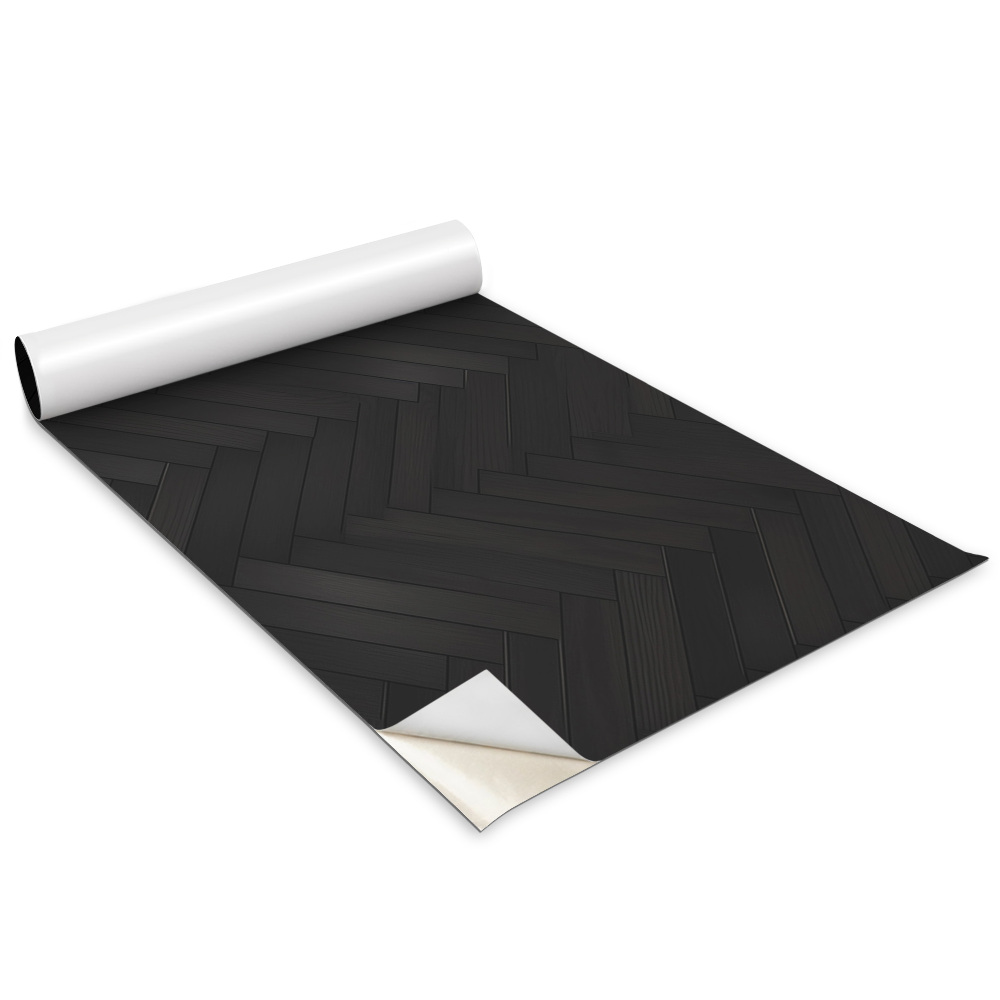 Bútor matrica Sötét parketta