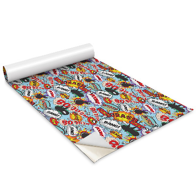 Bútor matrica Robbanásveszélyes Booom minta