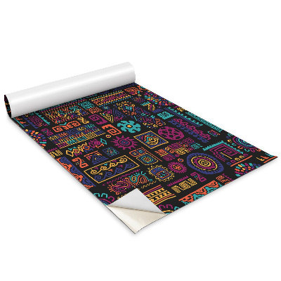 Dekoratív bútor matrica Azték minták