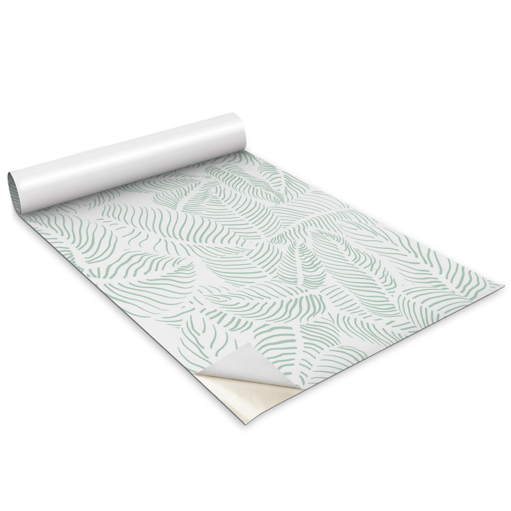 Bútor matrica Levelek Boho stílusban