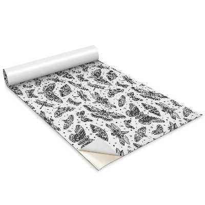 Dekoratív bútor matrica Pillangók