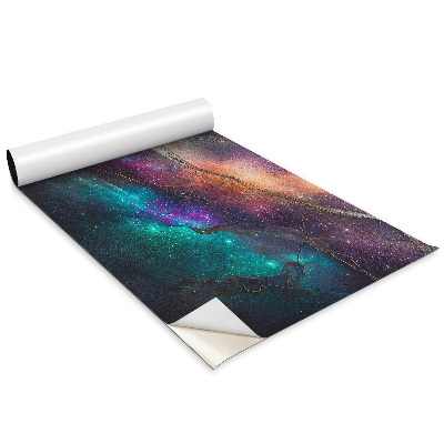 Dekoratív bútor matrica Kozmikus márvány