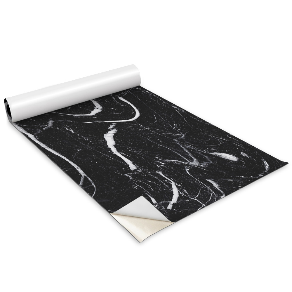 Bútor matrica Fekete márvány