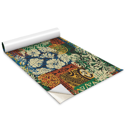 Dekoratív bútor matrica Hawaii virágos minta