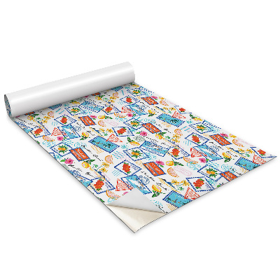 Bútor matrica Nyaralás képeslap