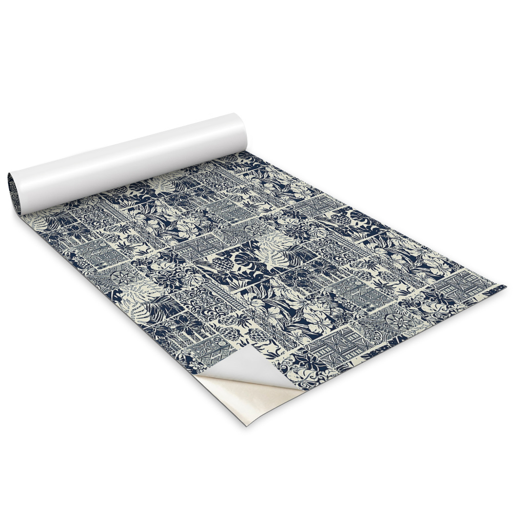 Bútor matrica Rajzfilm stílusú virágminta