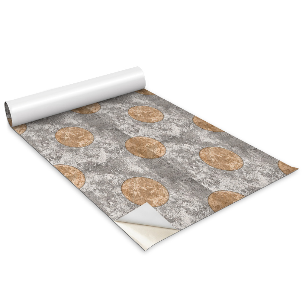 Bútor matrica Körök betonlapokon