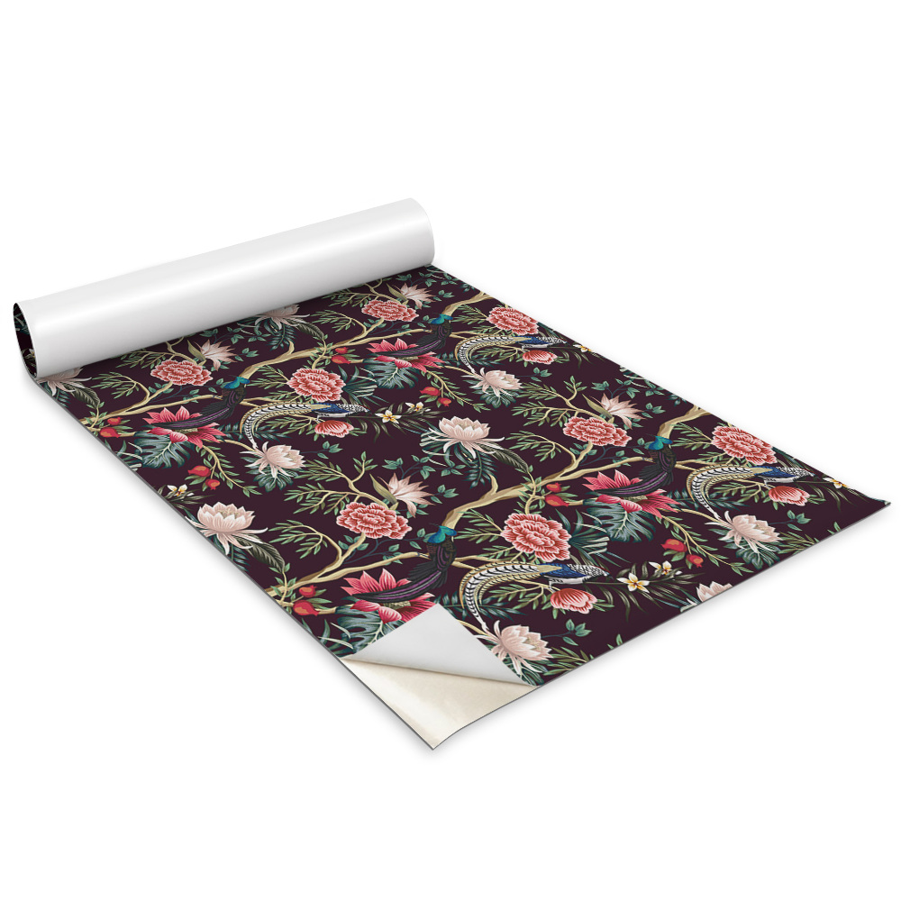 Bútor matrica Divatos virágok