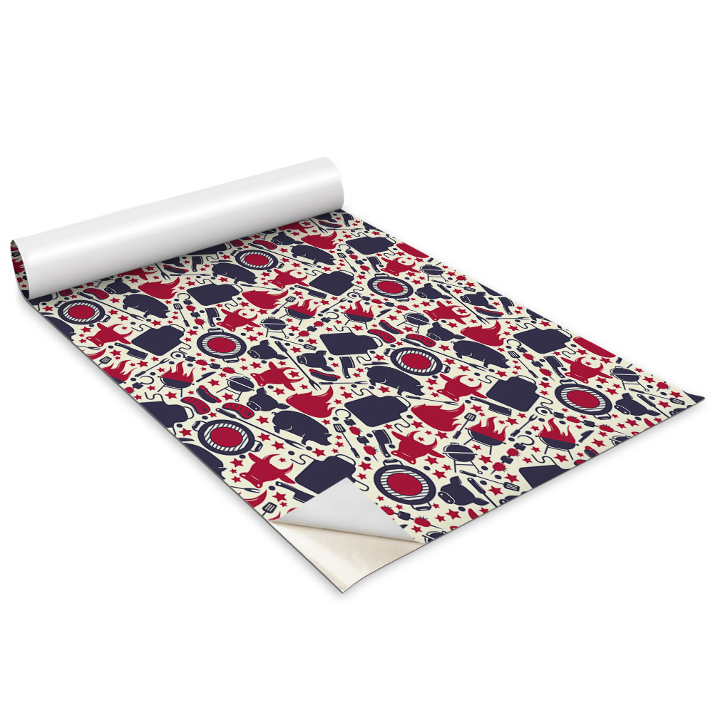 Dekoratív bútor matrica Rajzoló grill