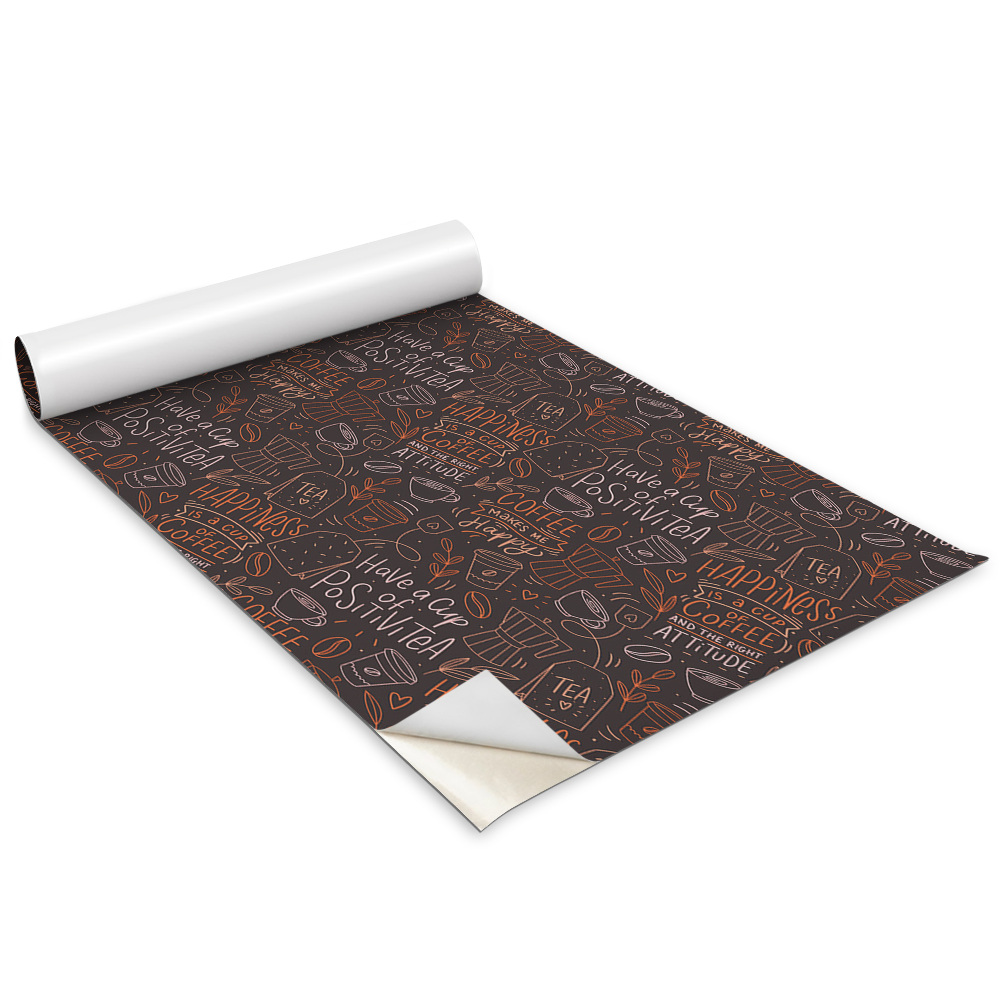 Dekoratív bútor matrica Rajzolás tea motívum