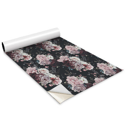 Bútor matrica Színes virágok