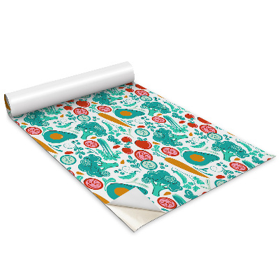 Bútor matrica Zöldség és gyümölcs rajzolása