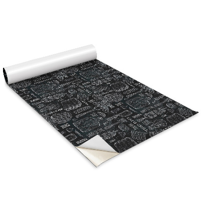 Dekoratív bútor matrica Rajzolás grillezés