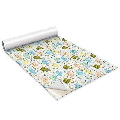 Dekoratív bútor matrica Teáskanna