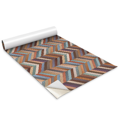 Bútor matrica Színes deszkák