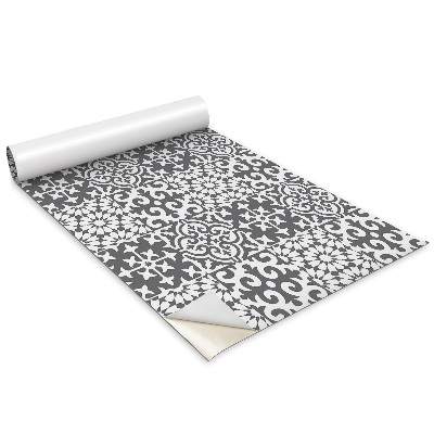 Bútor matrica Szürke csempe portugál motívummal