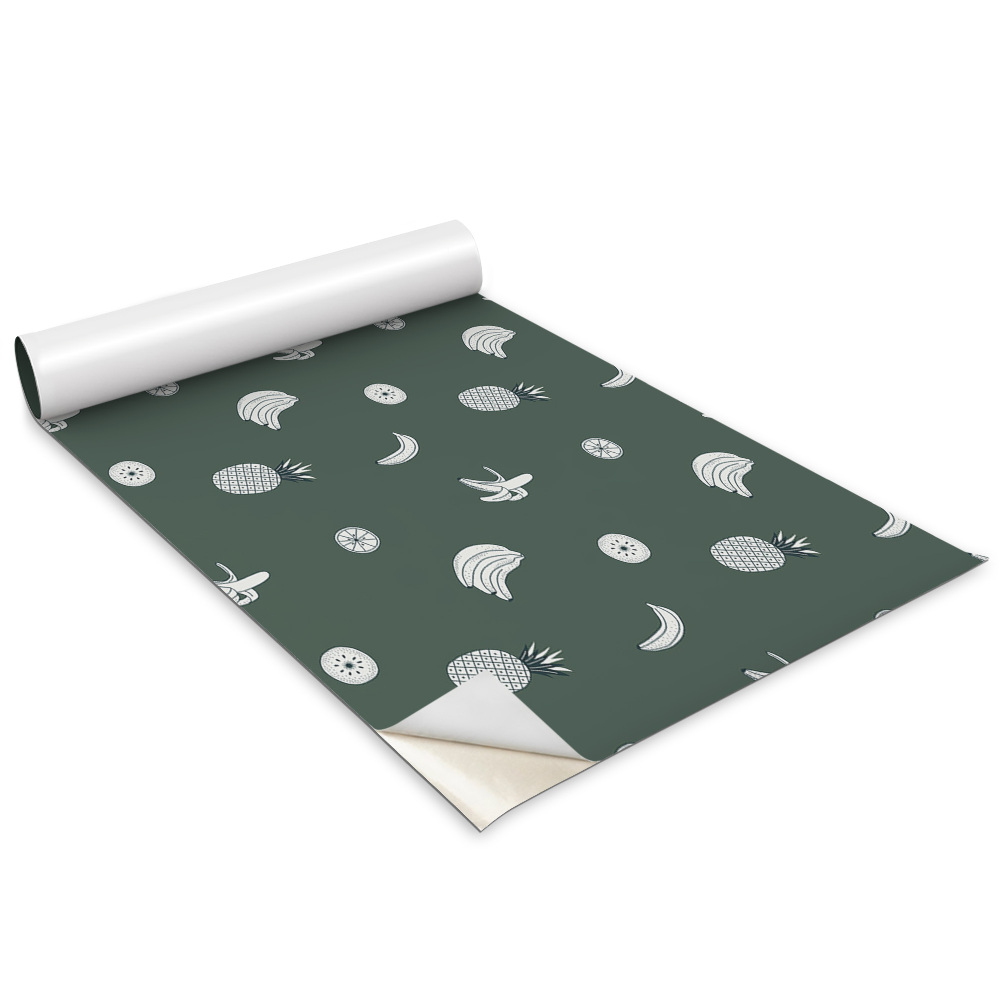 Dekoratív bútor matrica Ananász és banán