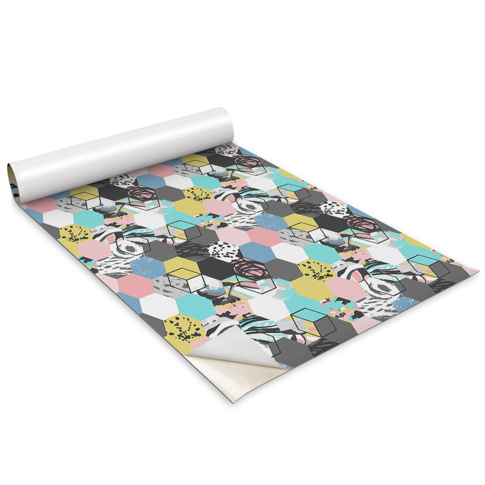 Bútor matrica Absztrakt kockák