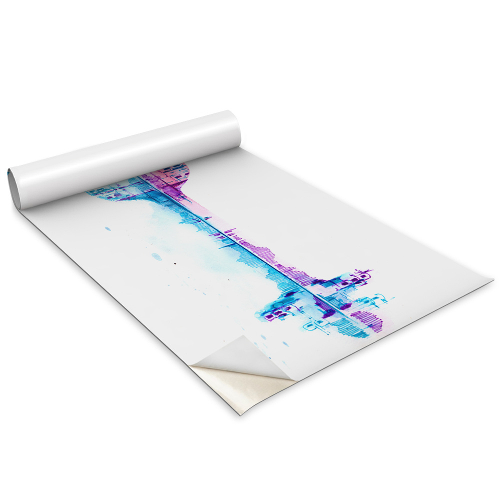 Dekoratív bútor matrica Park pár szerelmes hegedű