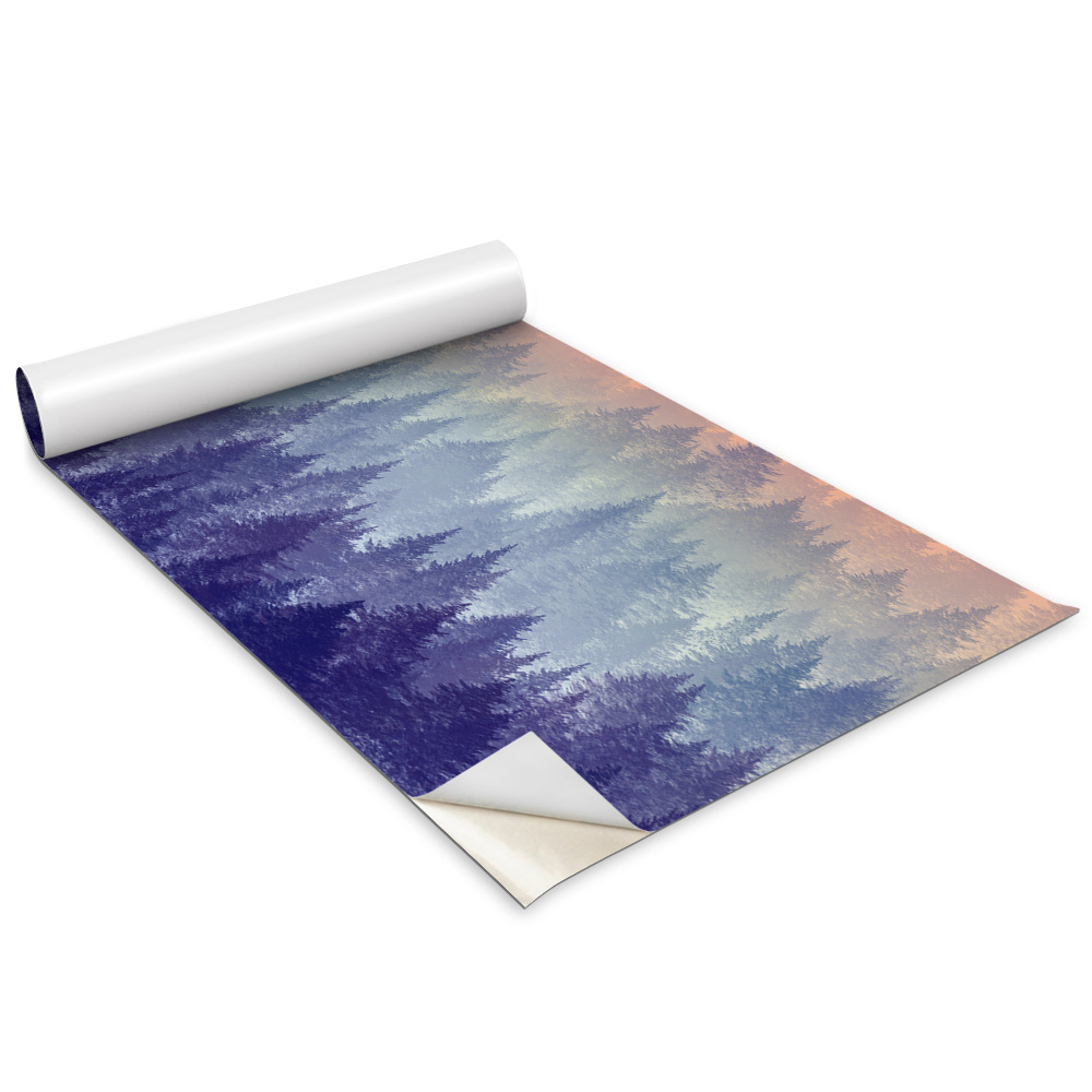 Dekoratív bútor matrica Erdei köd