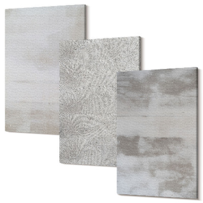 Kép szett triptichon Modern textúra struktúrák minimalista stílusban