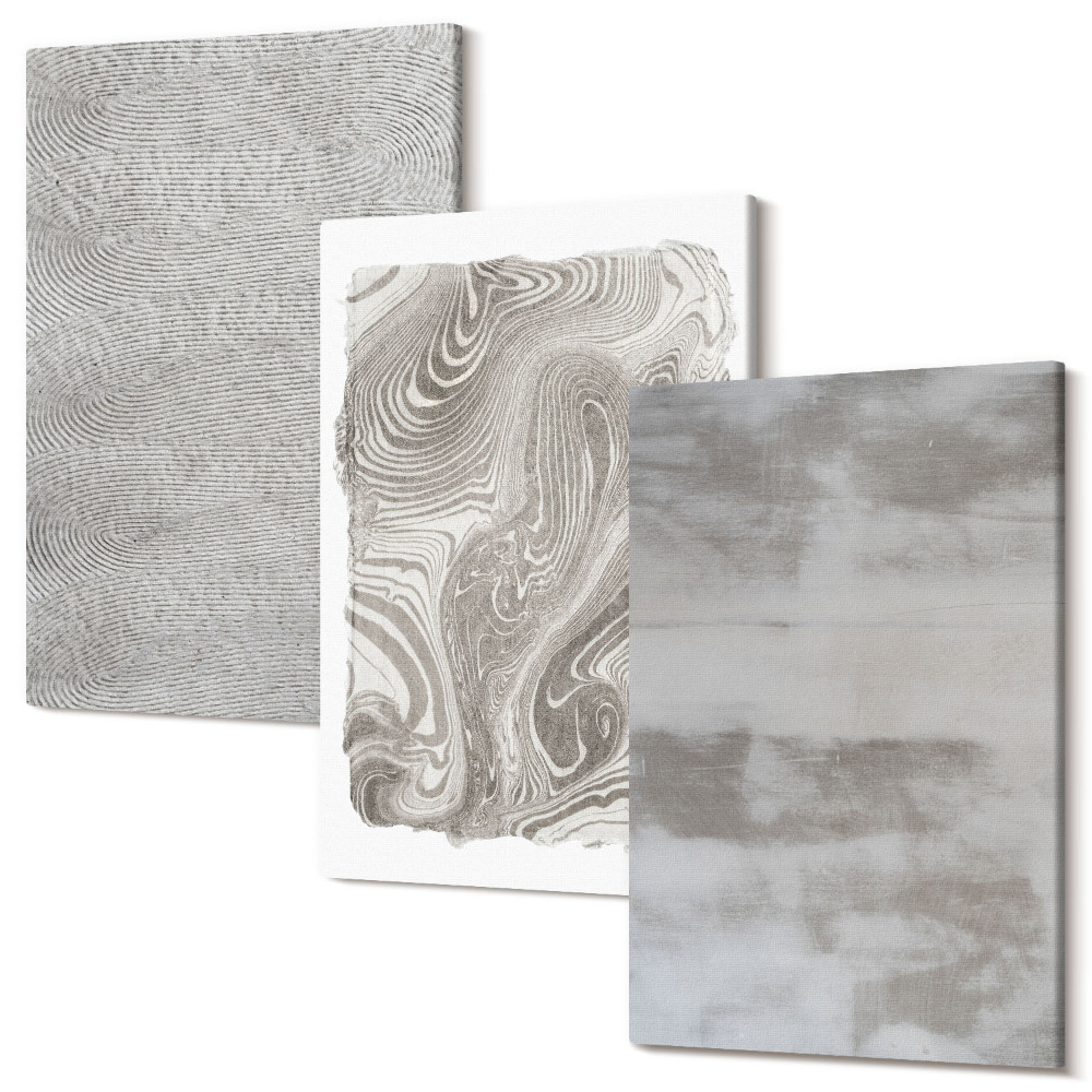 Háromrészes vászonkép szett Ipari szerkezetek absztrakt tervezés