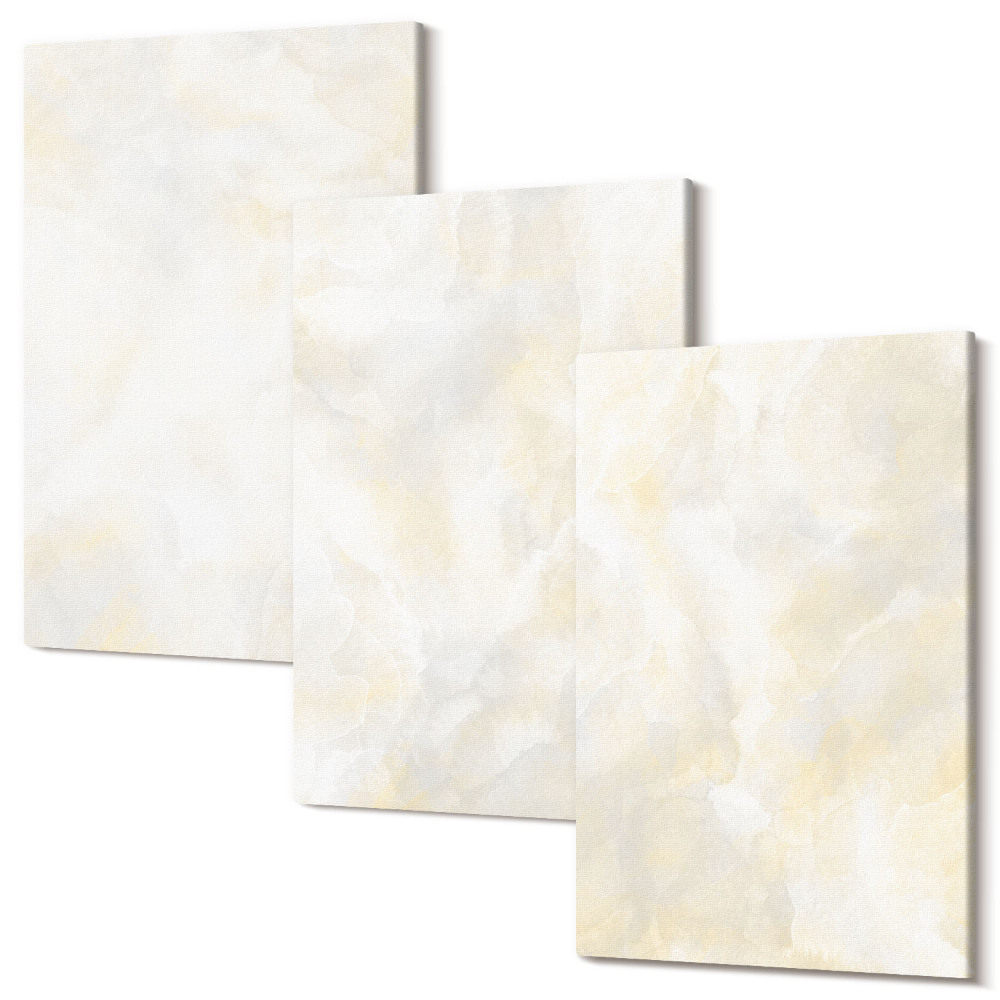 Háromrészes vászonkép szett Világos textúra ecsetvonásokkal design