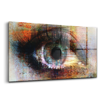 Üvegkép Street art texturális szemlélet