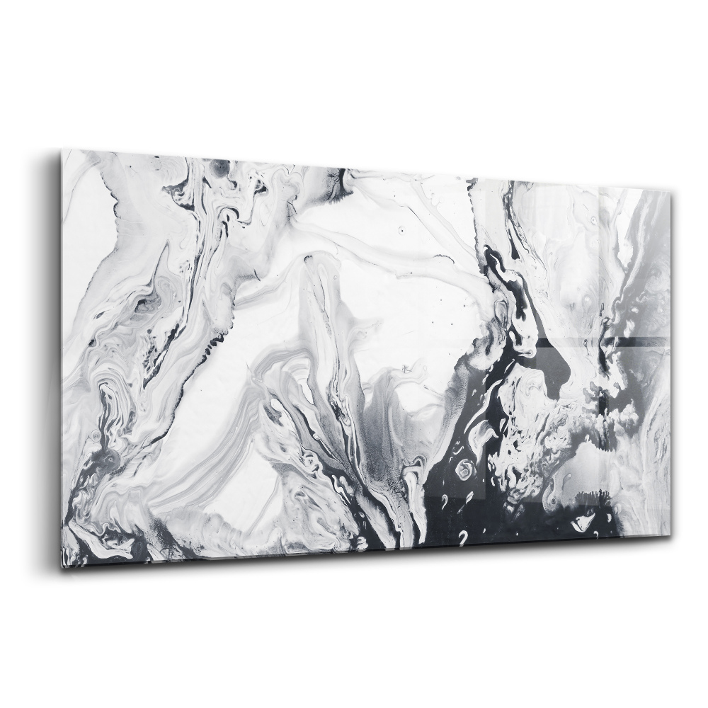 Egyedi üvegkép Absztrakt tinta márvány