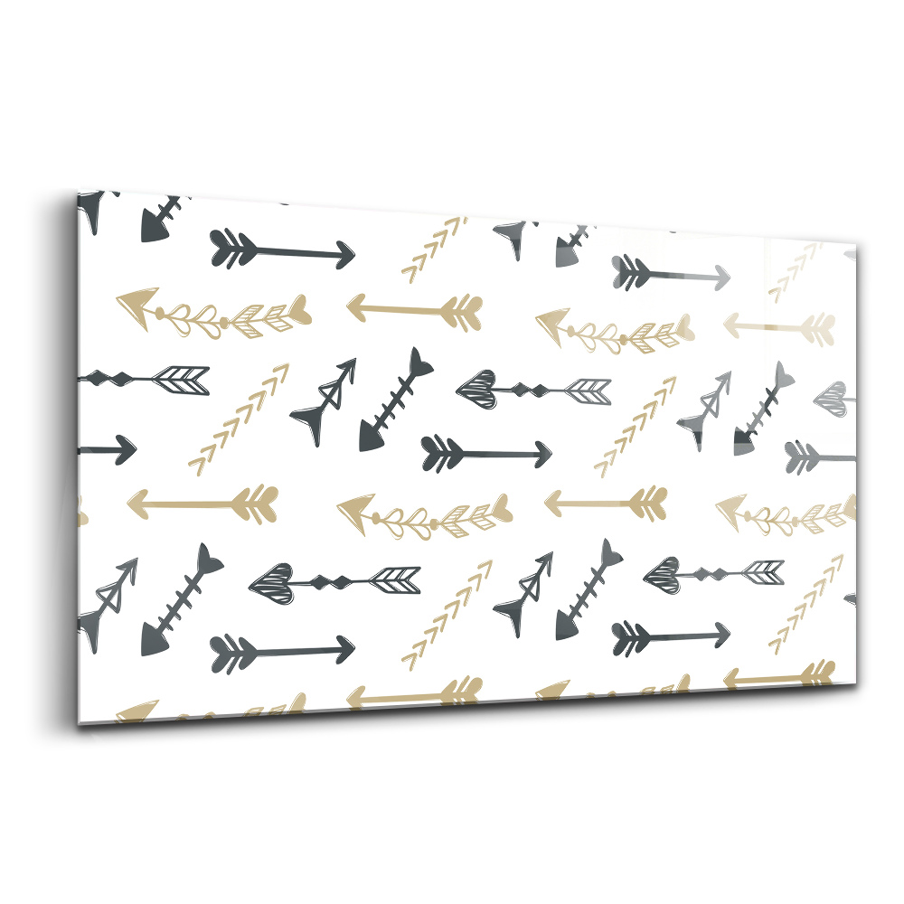 Üvegkép Geometrikus hipster minta