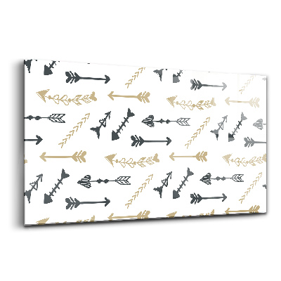 Üvegkép Geometrikus hipster minta