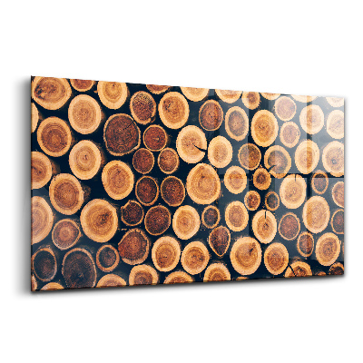 Egyedi üvegkép Mindenki más és más fa