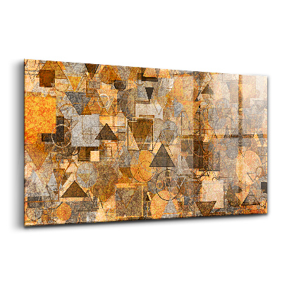 Üvegkép Geometrikus formák
