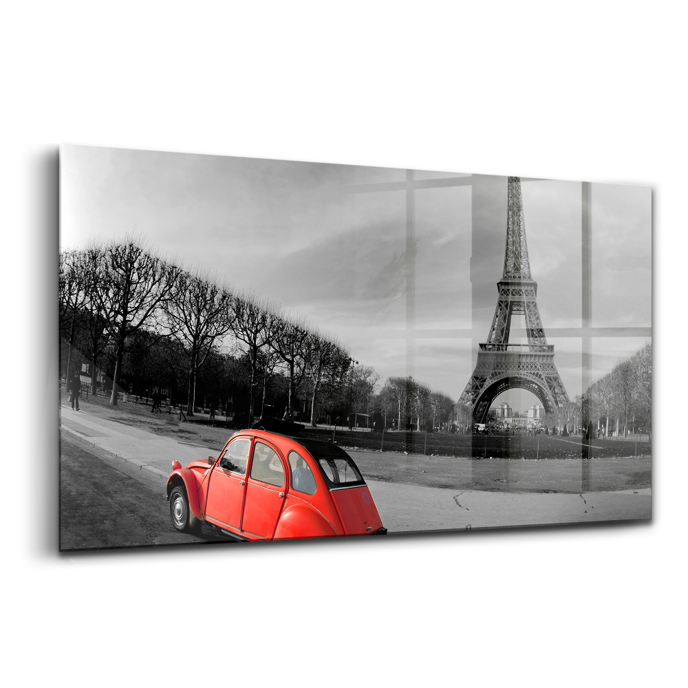 Üvegkép falra Színes kontraszt