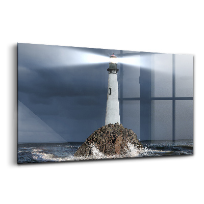 Üvegkép Világítótorony