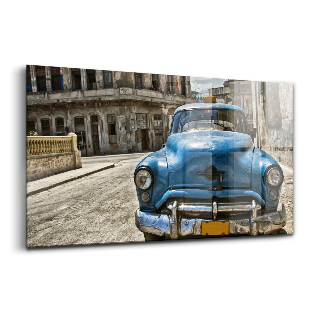 Üvegkép Klasszikus oldtimer autó