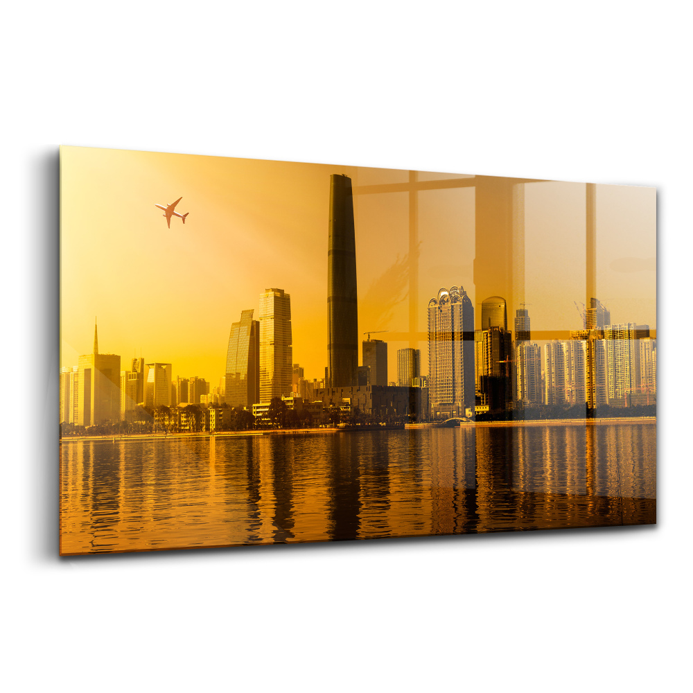 Üvegkép Zhujiang folyó Kína