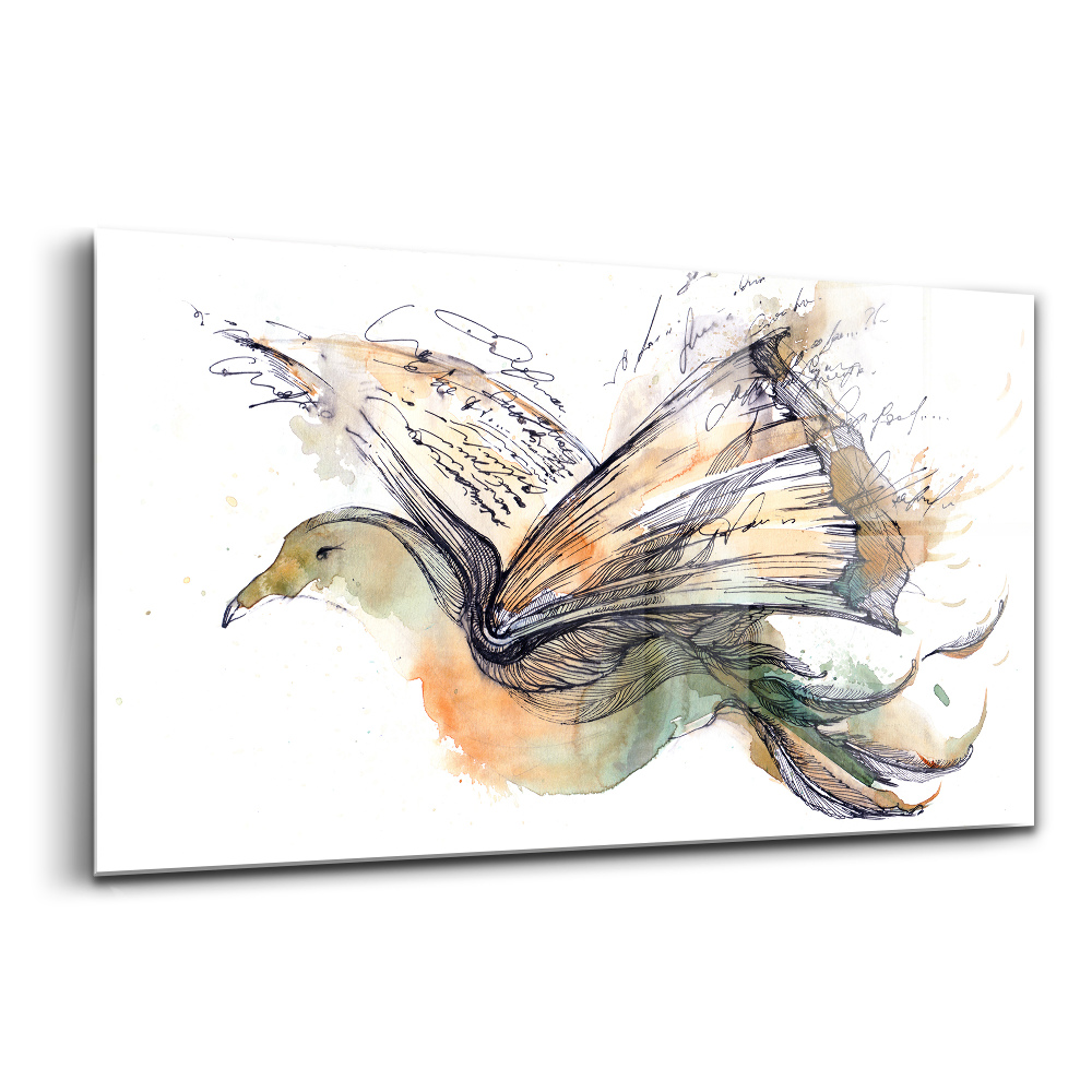 Üvegkép Madárkönyv