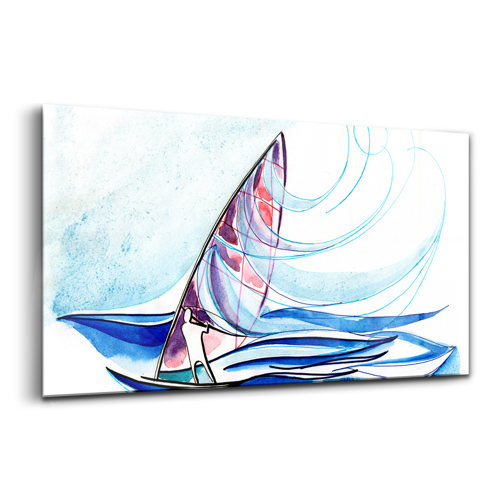 Üvegkép falra Sephring tábla