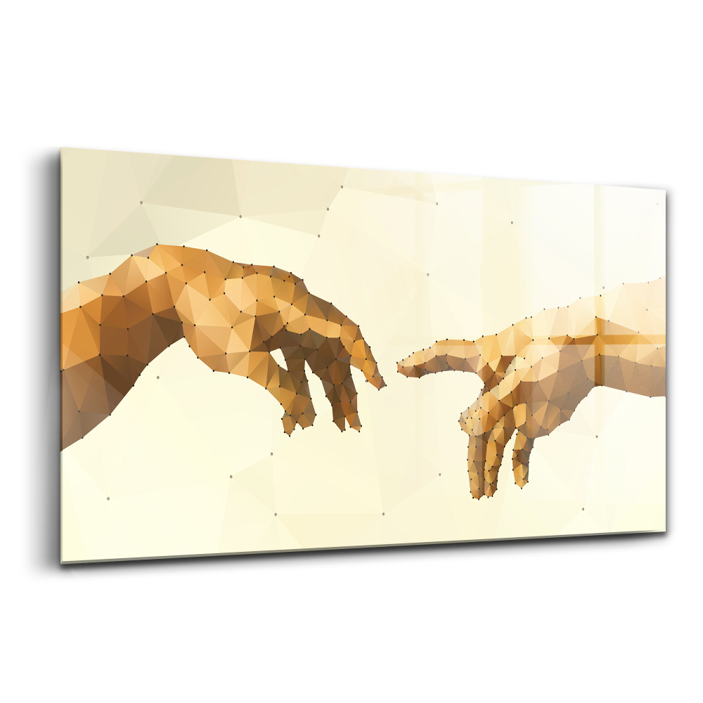 Üvegkép falra Ádám alkotása