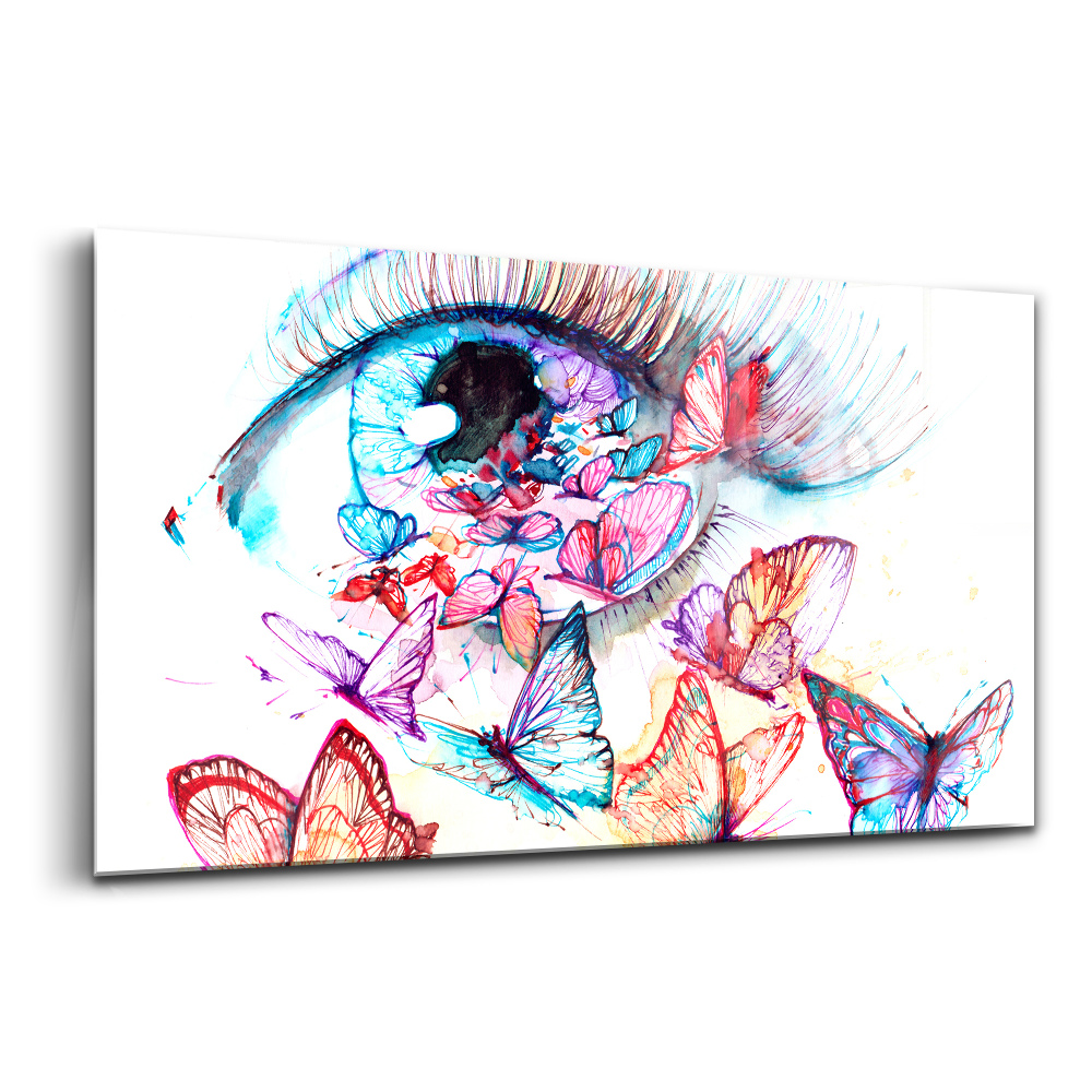 Üvegkép Színes pillangószem