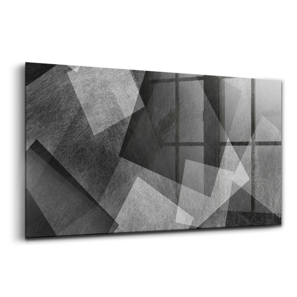 Egyedi üvegkép Geometrikus absztrakció