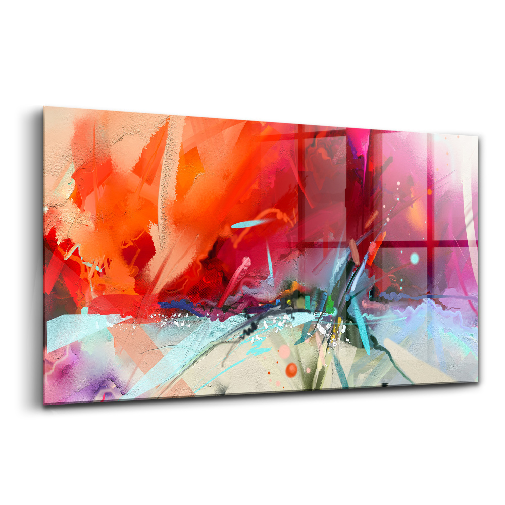 Üvegkép Absztrakt színek