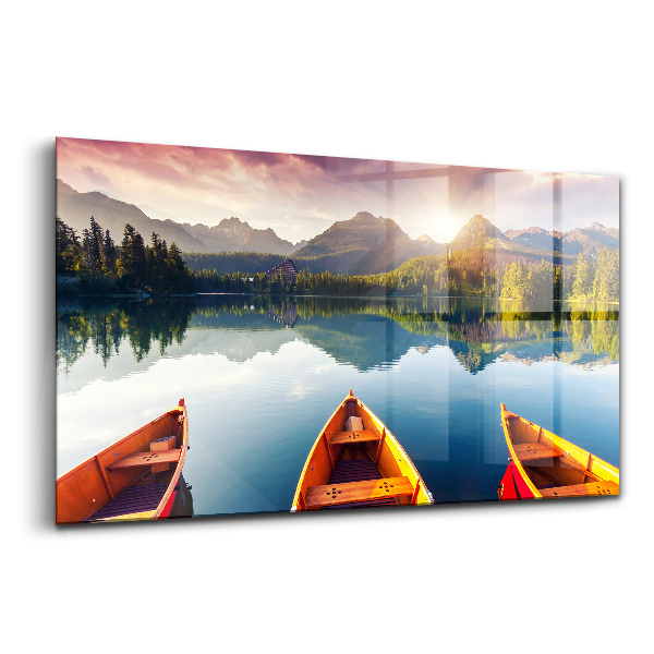 Egyedi üvegkép Štrbské pleso Szlovákia