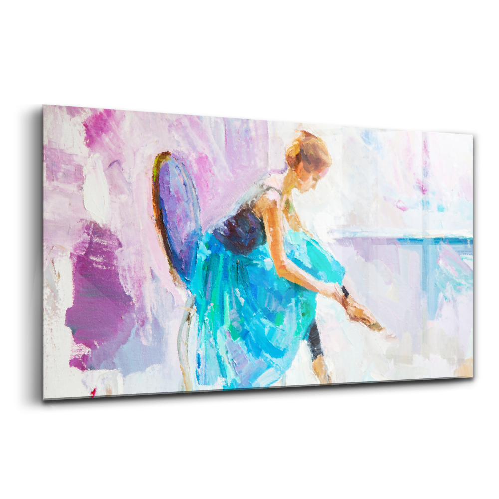 Üvegkép Balerina felkészítése