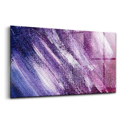 Üvegkép Akrilfestékkel festett textúra