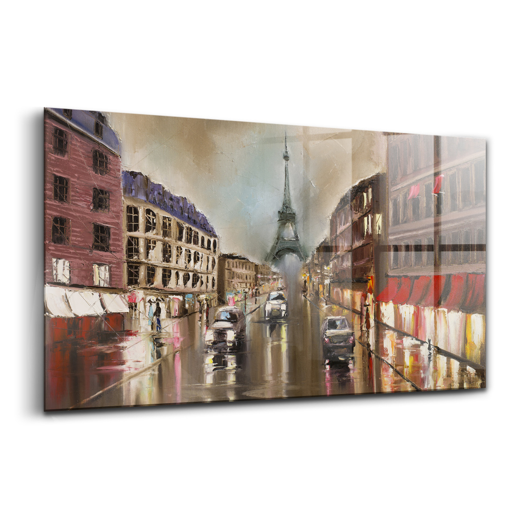 Üvegkép falra Város Párizs
